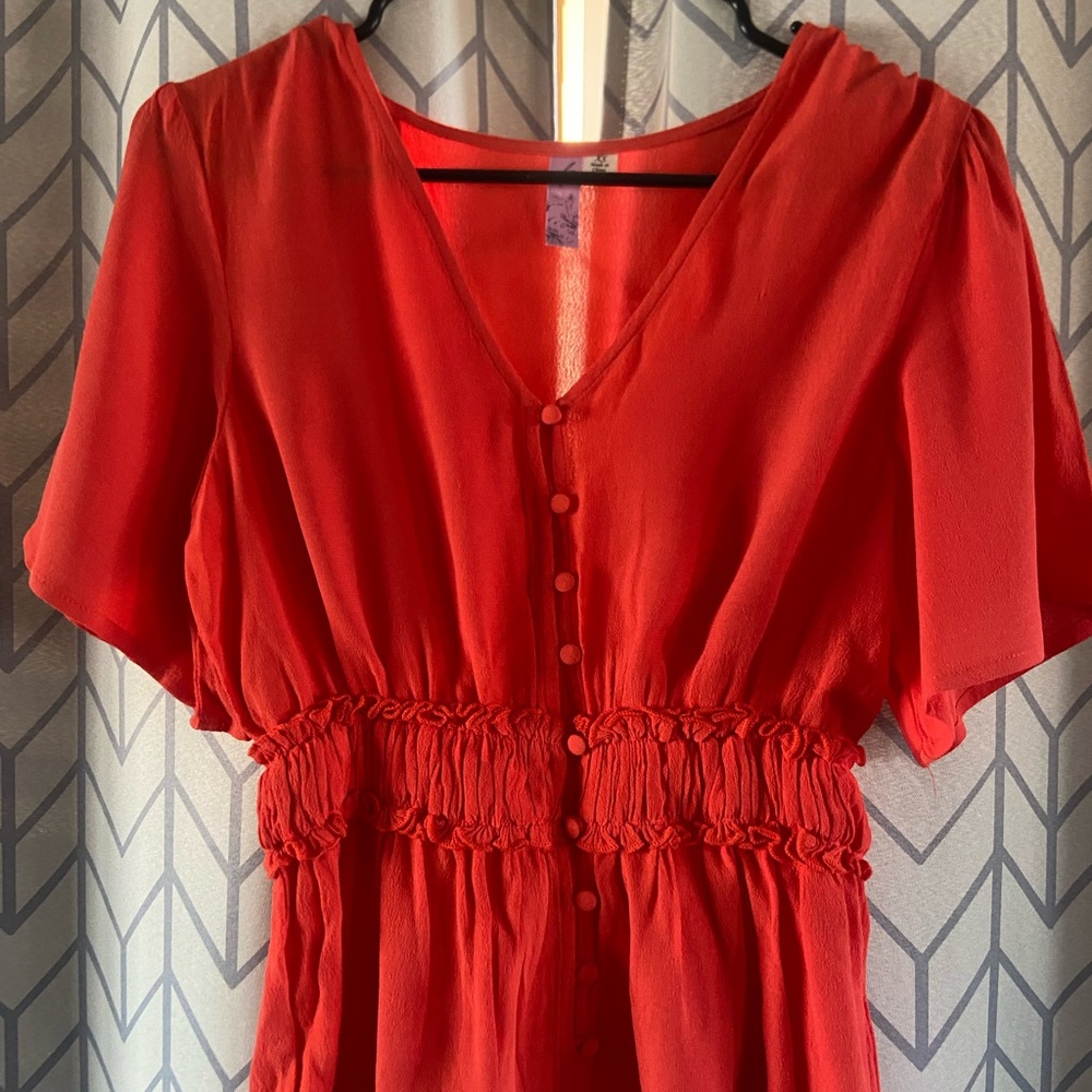 Mossimo Supply Co. Red Blouse